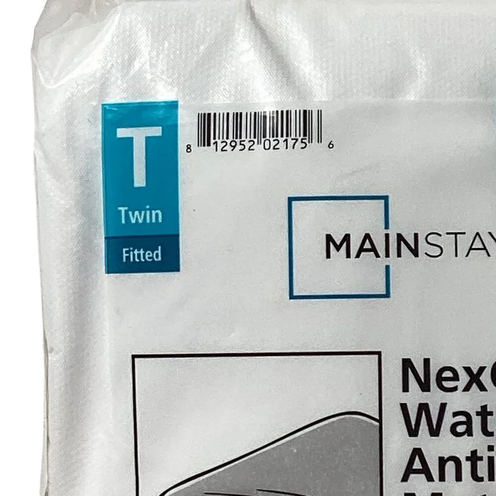Mainstays NexGen Waterproof & Anti-Allergen Zippered Mattress Protector in Twin
